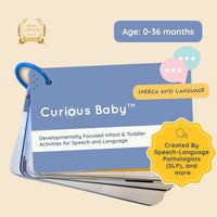 Curious Baby Speech & Language Cards
