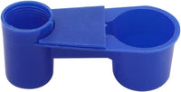 MUDUODUO 12 pack blue automatic bird drinker cups for cage - view 4