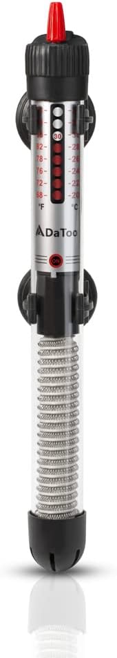 DaToo 50 Watt Aquarium Heater Submersible Adjustable Temperature Fish - 100Watt
