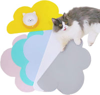 Love Dream Silicone Pet Feeding Food Mat Dog Cat Placemat with Raised - Yellow - image 4