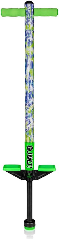 Flybar Jolt Pogo Stick for Kids - Green Tie Dye