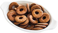 Molasses Ginger Snap Dog Treats – Healthy, Crunchy, Vegan Biscuits with Whole & Real Ingredients – All Natural & USA‐Baked, 4 Pound Bag