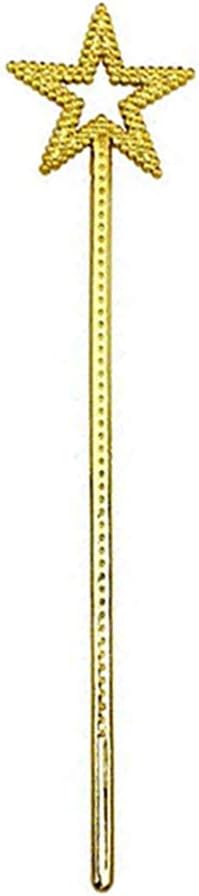 AKOAK Star Wand,13 Inches Gold Fairy Princess Angel Wand – Fun for Kids & Family