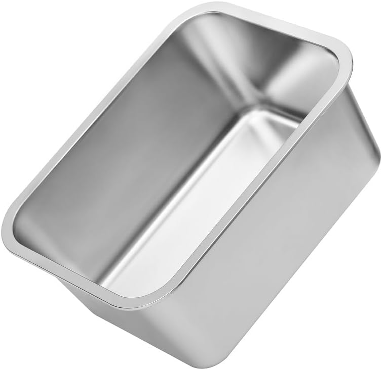Kichwit 1.8 Gallons Large Dog Bowl, Stainless Steel Pan – Essentials for Dogs - 2.5 Gallons (Pack of 2) - image 2