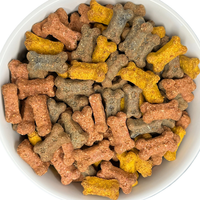 Pro Bakery Bites Meat Lovers Dog Treats, 10 lb Bulk Bag, Pack of 2