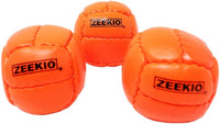Zeekio Galaxy 12 panel leather juggling balls, pack of 3 in dark blue - view 24