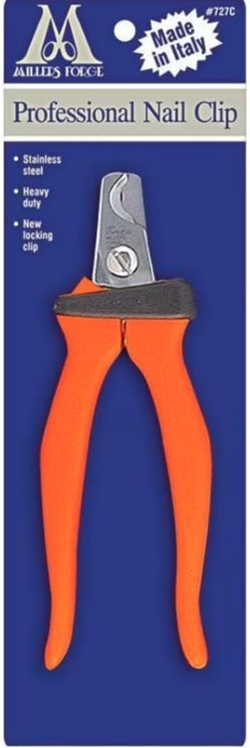 Millers Forge Nail Clipper W/Orange Handle – Essentials for Dogs