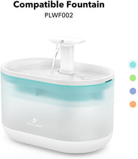 PETLIBRO Upgrade Cat Water Fountain Stainless Steel Tray - Blue / Basic Fountain 8 Filters - image 3