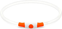 Led Dog Collar, BSEEN USB Rechargeable Flash Dog Necklace Light, Pet Safety Collar Makes Your Beloved Dogs Be Seen at Night for Small Medium Large Dogs(Orange)