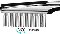 Resco Premium Rotating Pin and Flea Comb Set