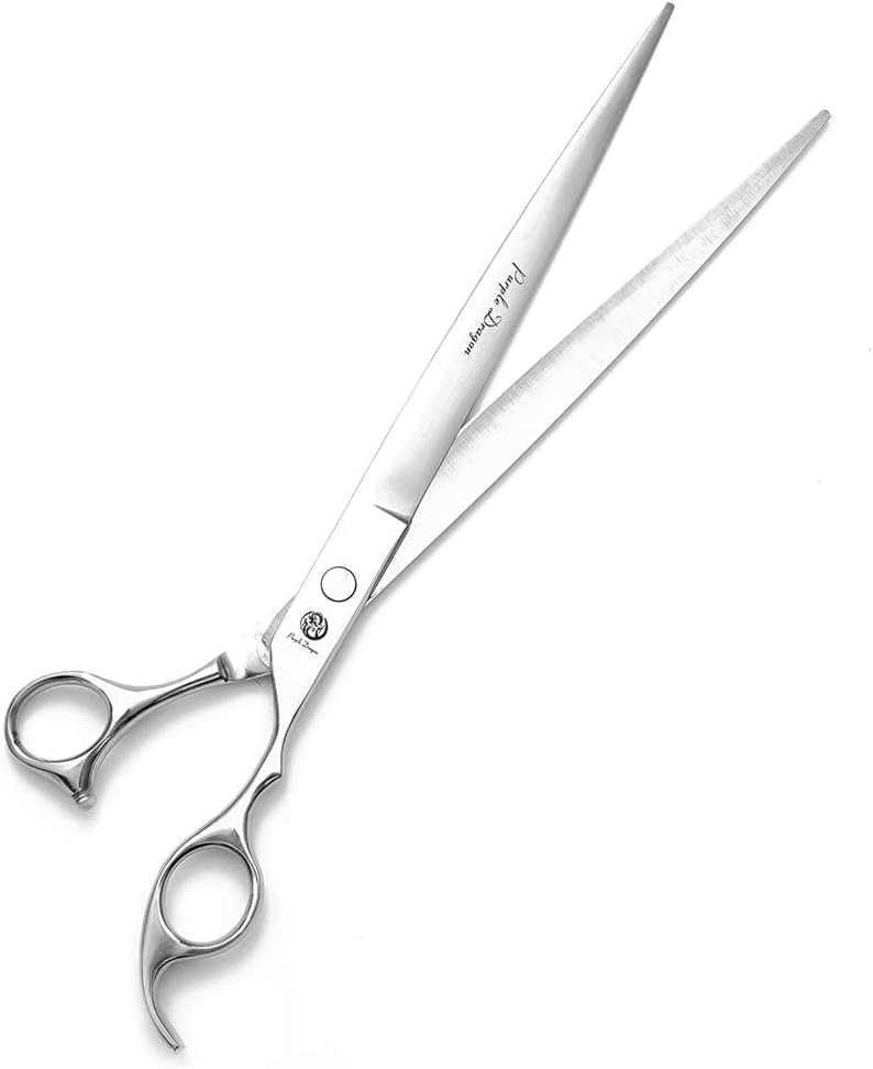 Purple Dragon 8 inch Sharp Edge Hair Cutting Shears with Bag – Essentials for Dogs - 10 inch - image 4