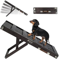Pawaboo 2026 Upgraded Small Dog Ramp for Couch Foldable - C-black / 80×30cm-for couch