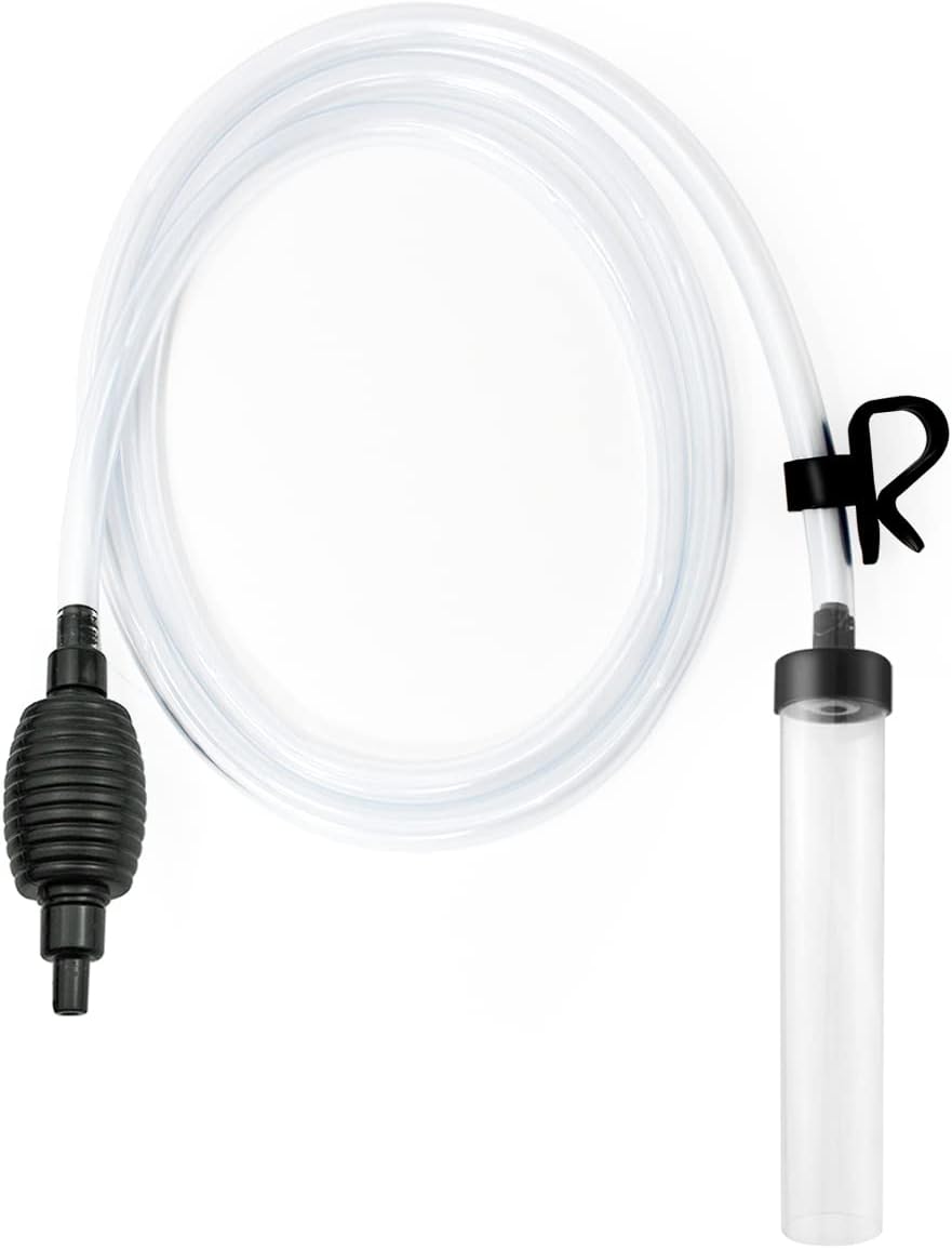Laifoo 5ft-S Aquarium Siphon Vacuum Cleaner for Fish Tank Cleaning - 7ft