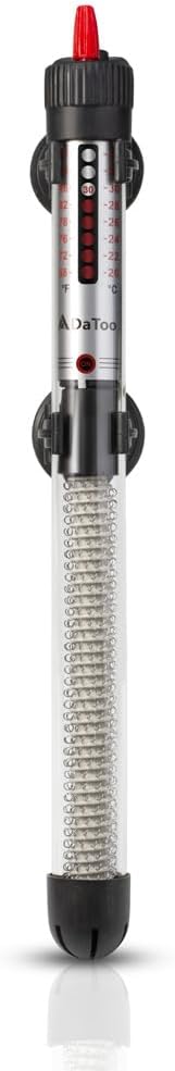 DaToo 50 Watt Aquarium Heater Submersible Adjustable Temperature Fish - 300Watt
