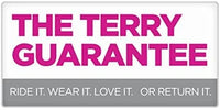 Terry Liberator Y Gel Italia Saddle - Ergonomic Foam/Gel Padded Bike Seat - Men's Comfortable Seat Cushion, Bike Seats for Men - Dura-Tek Synthetic Cover, Center Cutaway