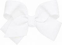 Motique Accessories 4 inch dusty rose grosgrain hair bow for girls on a metal alligator clip - view 6