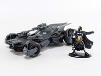 2017 Batmobile with Diecast Batman Figurine "Justice League" (2017) Movie "DC Comics" "Hollywood Rides" Series 1/32 Diecast Model Car by Jada