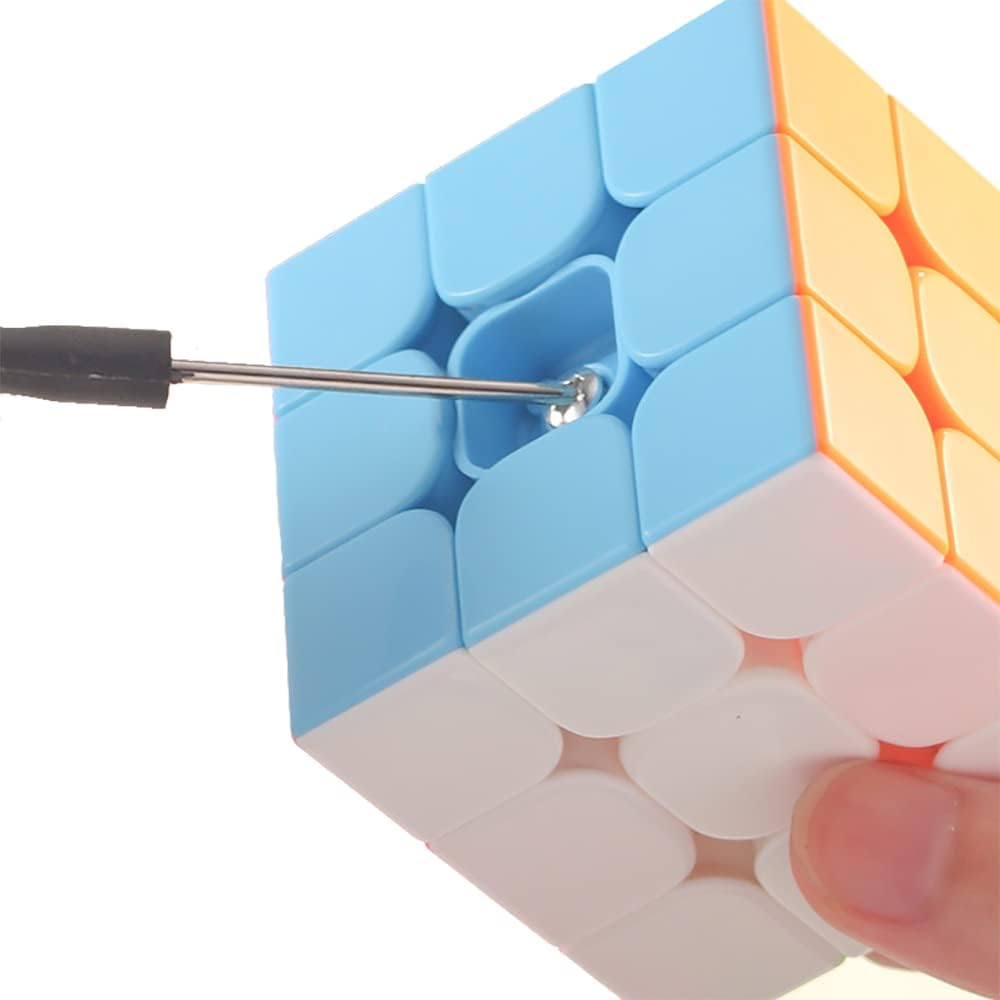 CAILEZHI 3x3 speed cube, 56 mm magic cube puzzle with bright color tiles - view 3