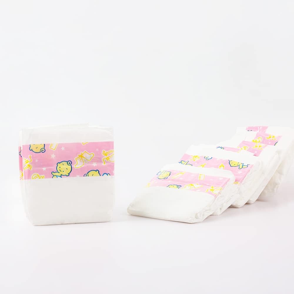 CHAREX Baby Doll Diapers 10-Piece Reusable Refill for 16-24inch - Diapers-10pic - image 2