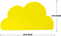 Love Dream Silicone Pet Feeding Food Mat Dog Cat Placemat with Raised - Yellow - image 2