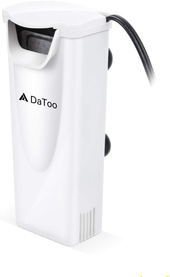 DaToo Aquarium Power Filter In-Tank Ultra Silent Small Fish Tank - DTF-01 (1 to 10 Gallon)