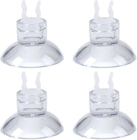 ALEGI 4pcs Large Aquarium Sponge Filter with Suction Cups, Check Valves for Breeding Fry Betta Shrimp Fish Tank (Small up to 10-20Gal 4 Pcs)