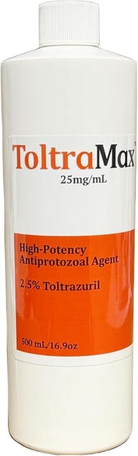 Toltrazuril 2.5% for Horses, Dogs, Cats, 500mL/16.9 Ounce, for Non-Food Chain Animals, Alfalfa