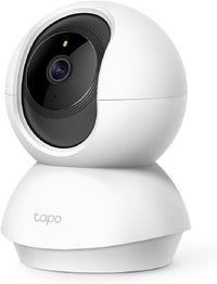 Tapo 1080p Pan/Tilt Security Camera for Baby Monitor, Pet Camera - White / Indoor Only