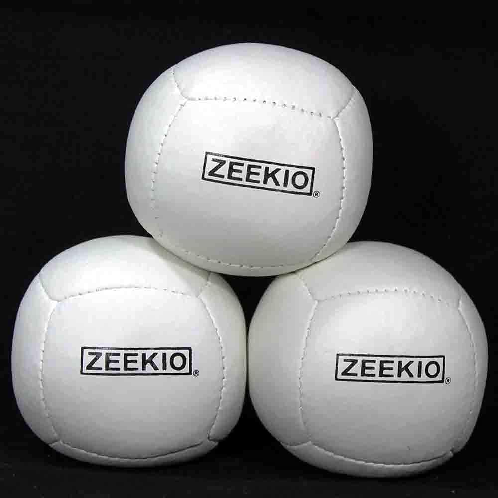 Zeekio Lunar set of 3 UV reactive six-panel juggling balls - view 16