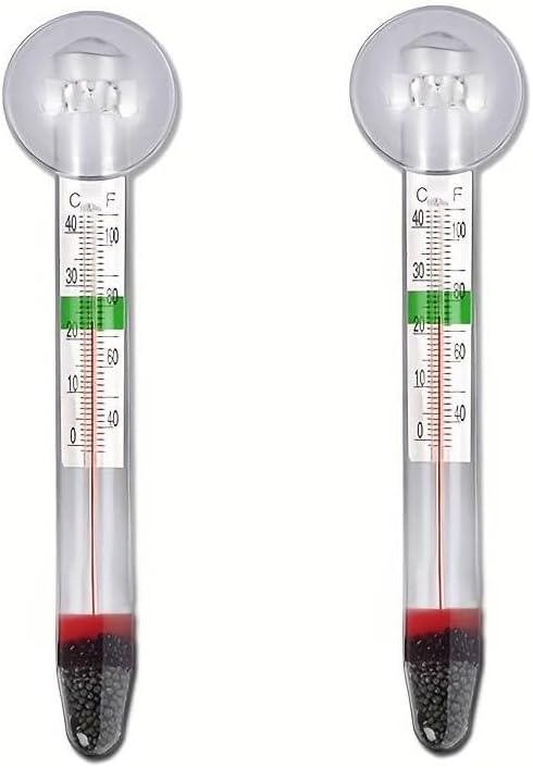 LABO Floating Aquarium Thermometer, Glass
