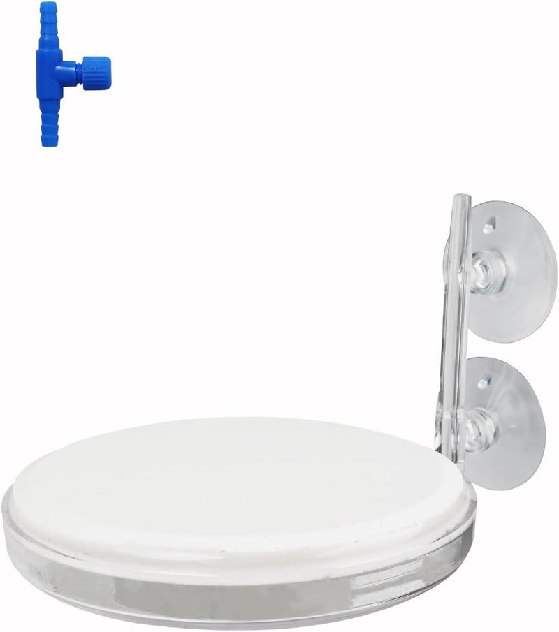 UPETTOOLS 1.4inch Nano Aquarium Air Stone Kit - 4inch