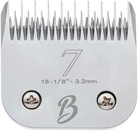 Detachable A Series 7 Skip Tooth Blade Dog Grooming Cuts Length 1/8" - 3.2mm Japanese High Carbon Steel 7 Dog Grooming Blade Supplies | Detachable Blade Clippers (Compatible A5 Series(B7)