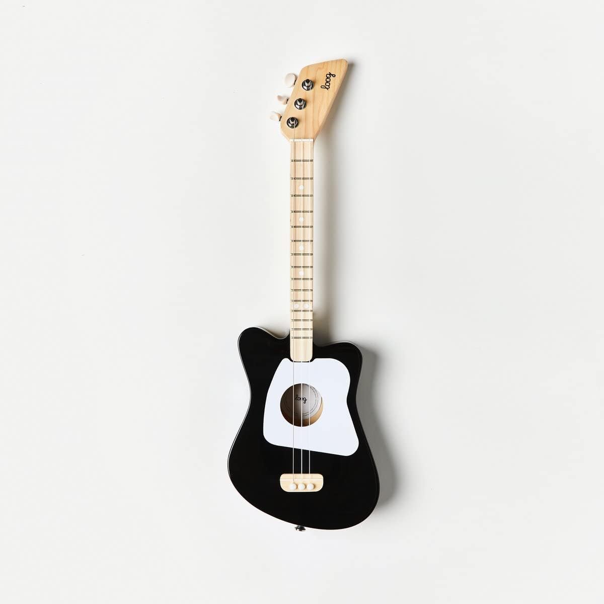 Loog Mini Acoustic kids Guitar for Beginners 3-strings Ages 3+ - Black - image 2