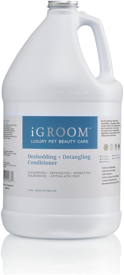 iGroom Deshedding & Detangling Dog Conditioner - 1 GAL