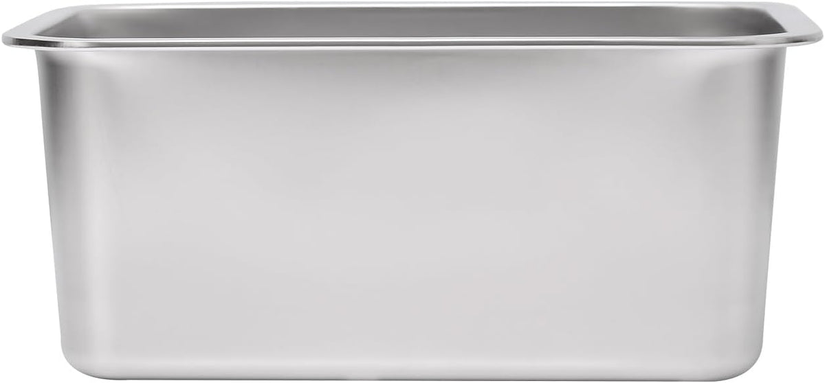 Kichwit 1.8 Gallons Large Dog Bowl, Stainless Steel Pan – Essentials for Dogs - 2.5 Gallons - image 3