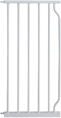 Extra Wide Baby Gate 14.17in Wide Extensions Walk Through Baby Gate Pressure Mount Auto Close Child Safety Gates (White, Extension-14.17"/36cm)