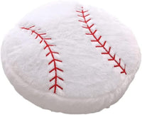 14" Volleyball Plush Pillow Soft Throw Toy for Kids Room Decoration – Fun for Kids & Family - Baseball / 14"