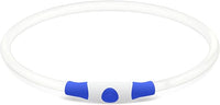 Light up Dog Collar, BSEEN USB Rechargeable Flash Dog Necklace Light, Pet Safety Collar Makes Your Beloved Dogs Be Seen at Night for Small Medium Large Dogs(Blue)
