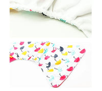 4PCS/SET Washable Eco-friendly Diaper Ecological Adjustable Nappy Reusable Cloth Diapers Set For Baby and Kids - BIG FRENCHIES