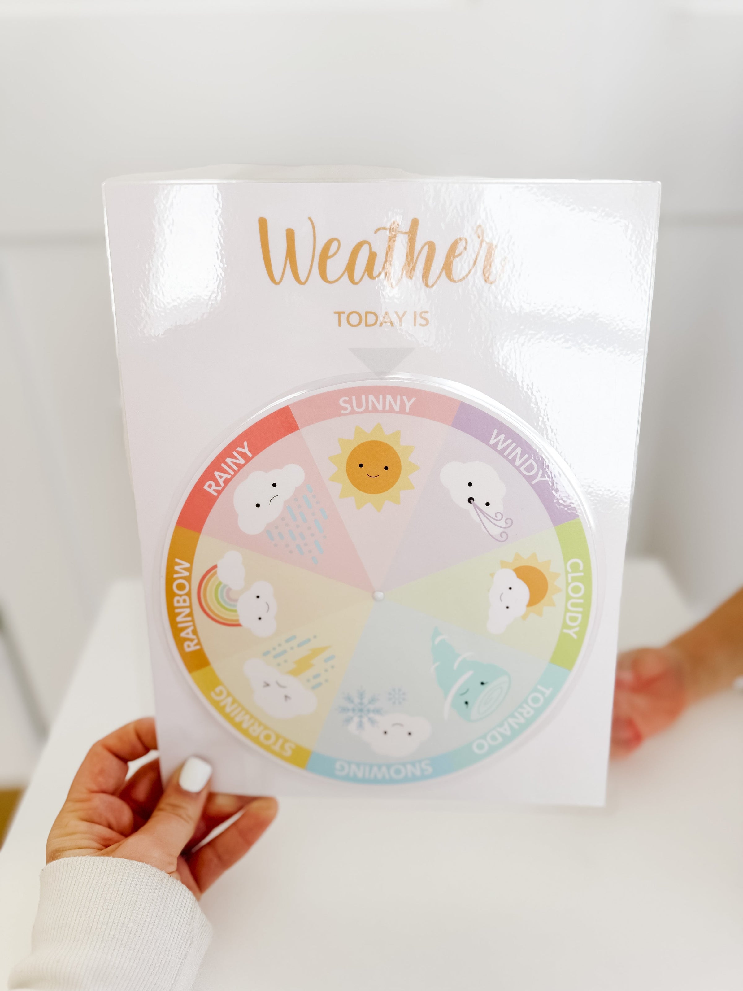 Learning Wheel Spinner Printable Dramatic Play