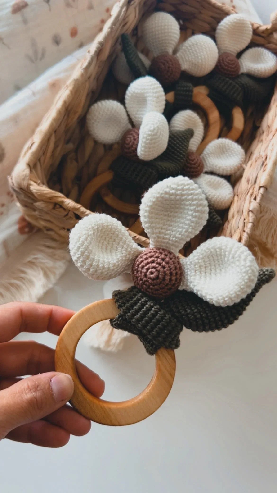 Flower Rattle - BIG FRENCHIES
