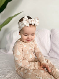 Silly Goose on the Loose Bamboo Zippy Romper - BIG FRENCHIES