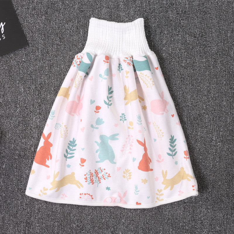 Baby diaper skirt