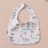 Babys Pure Cotton U-shaped Bib Waterproof Baby Bib