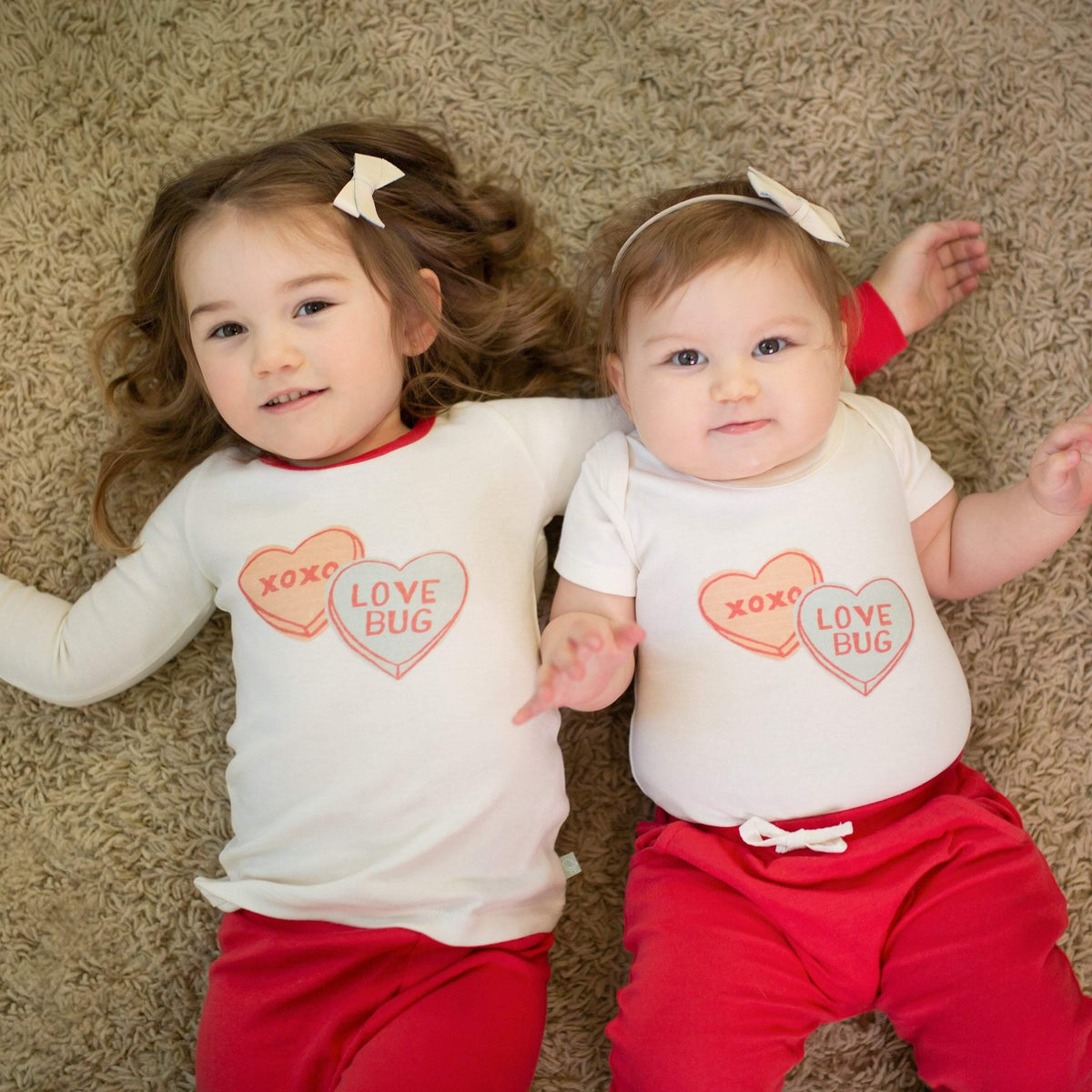 pajamas | candy hearts - BIG FRENCHIES