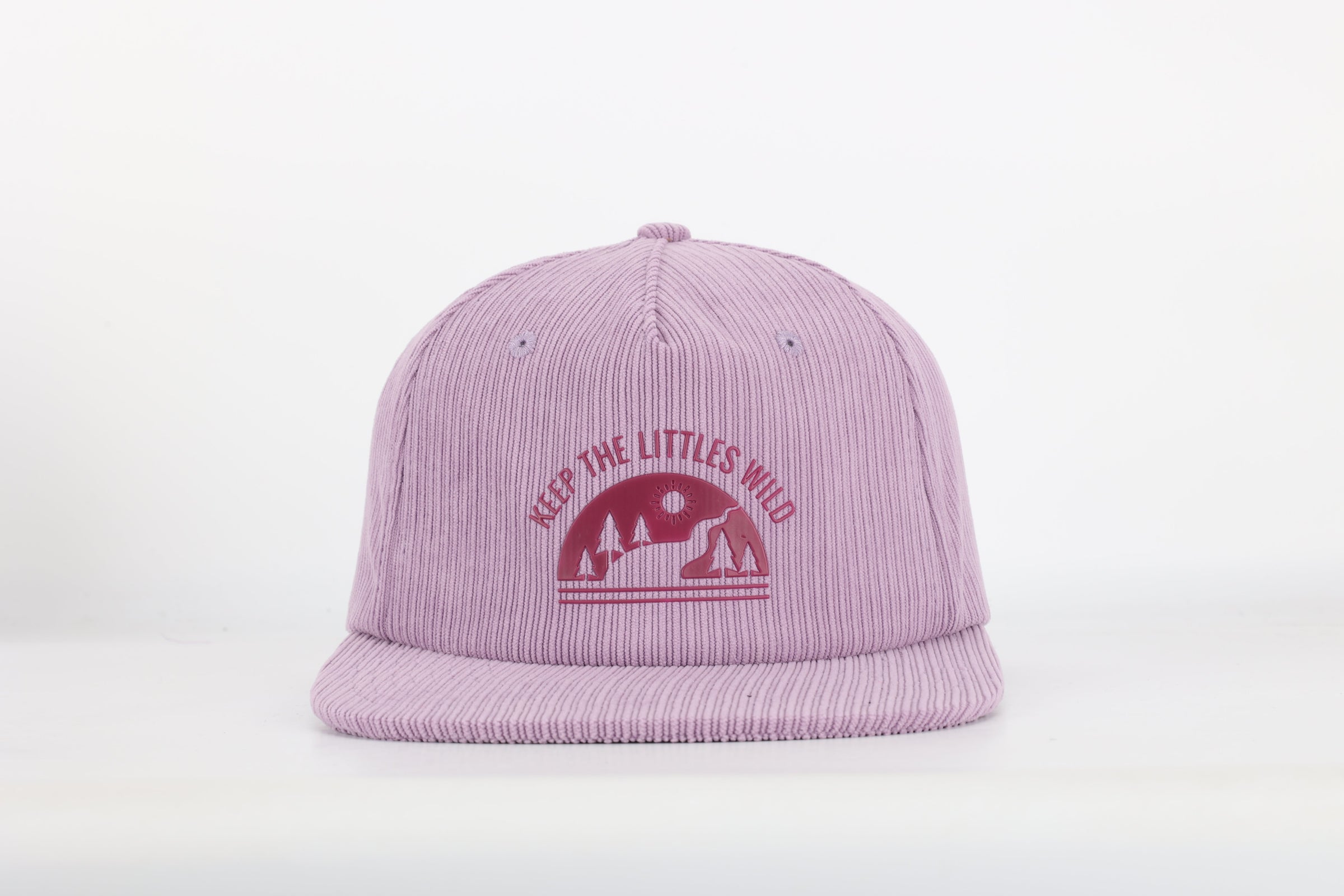 Purple corduroy SnapBack hat for toddlers and youth - BIG FRENCHIES