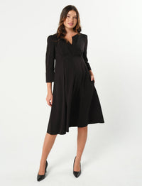 Sarah Empire Maternity & Nursing Dress in TENCEL (Regular & Petite) - BIG FRENCHIES
