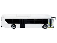 New Flyer Xcelsior Transit Bus Bank White "The Bus & Motorcoach Collection" Limited Edition to 504 Pieces Worldwide 1/43 Model by Iconic Replicas