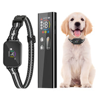 1Pc 2 In 1 Dog Shock And Bark Collar Dog Training Collar With Remote Rechargeable IP68 Waterproof With 3 Channels For Me