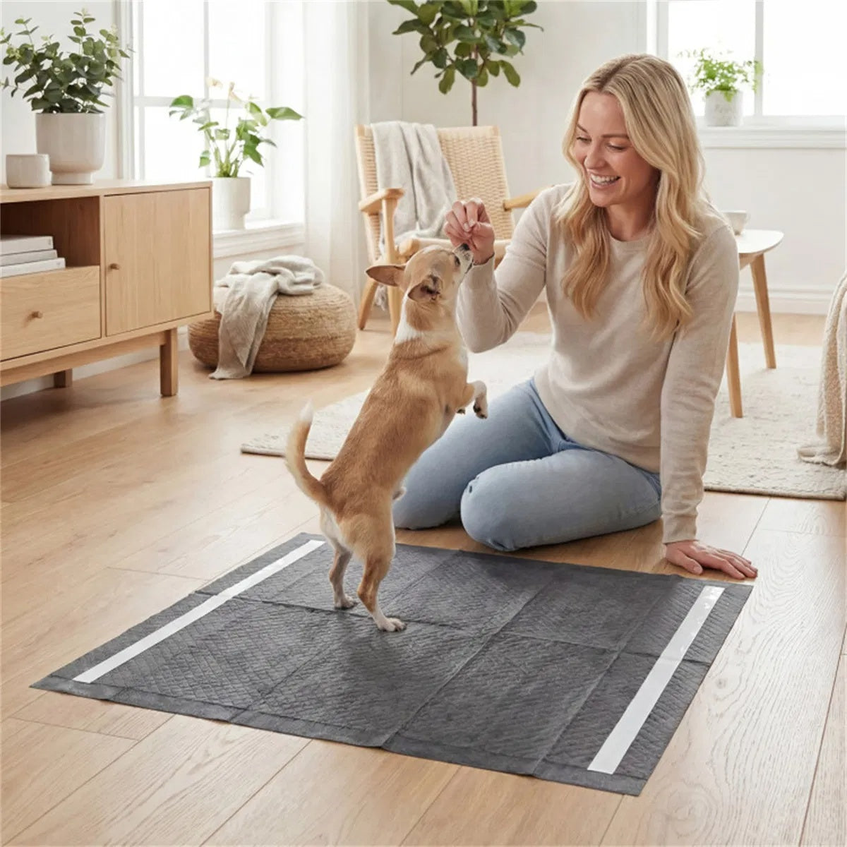 150 Pack Charcoal Dog Pee Pads 24 24, 6 Layer Ultra Absorbent Pet Training Pads With Odor Control